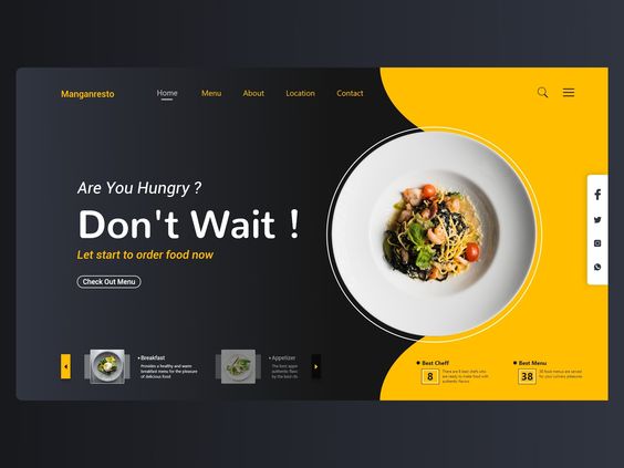Creative Softwares and Branding Services Internet Website Developers For Restaurants